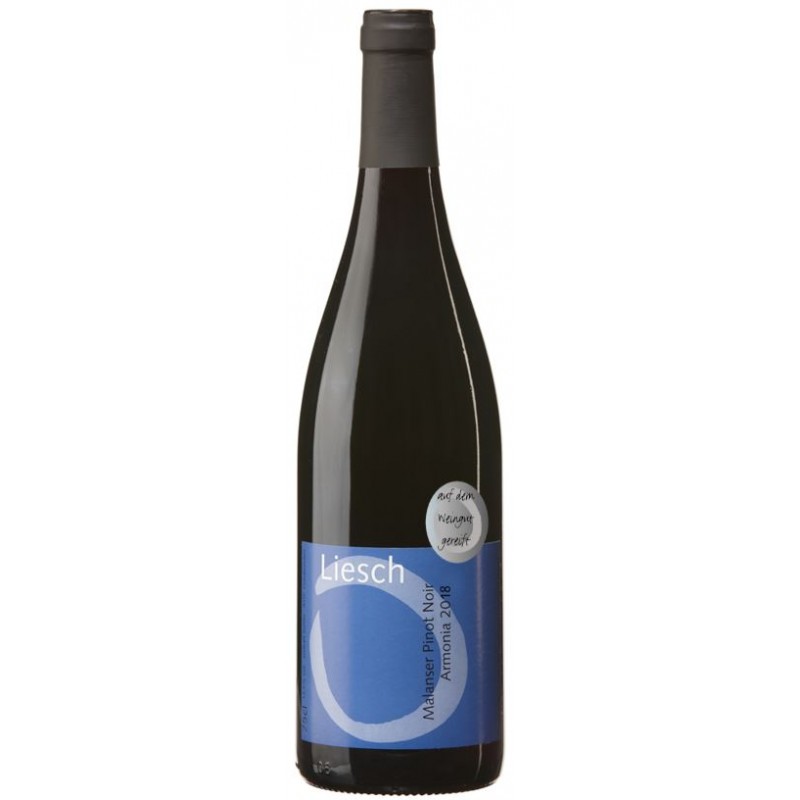 Pinot Noir Armonia 2018, 75 cl, Malans, AOC Graubünden, auf dem Weingut gereift