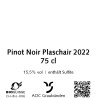 Pinot Noir Plaschair 2022, 75 cl, Malans, AOC Graubünden, Bio Suisse